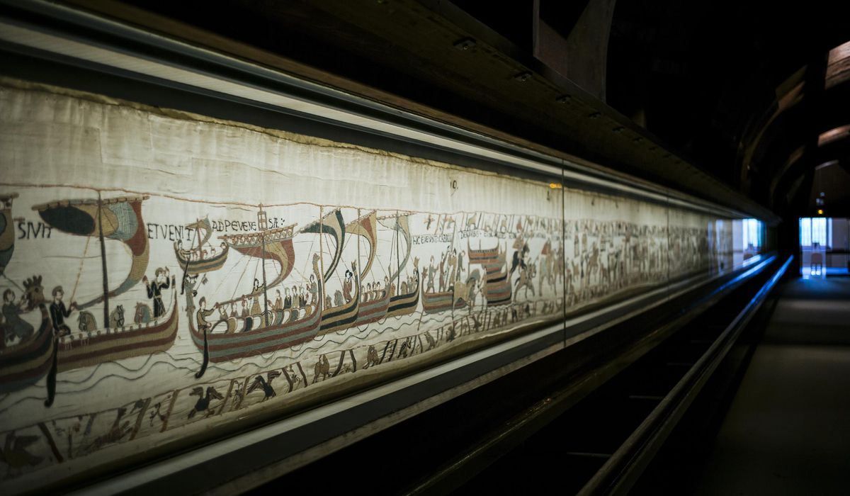 NextImg:The Bayeux Tapestry will be displayed in the U.K. for the first time in nearly 1,000 years