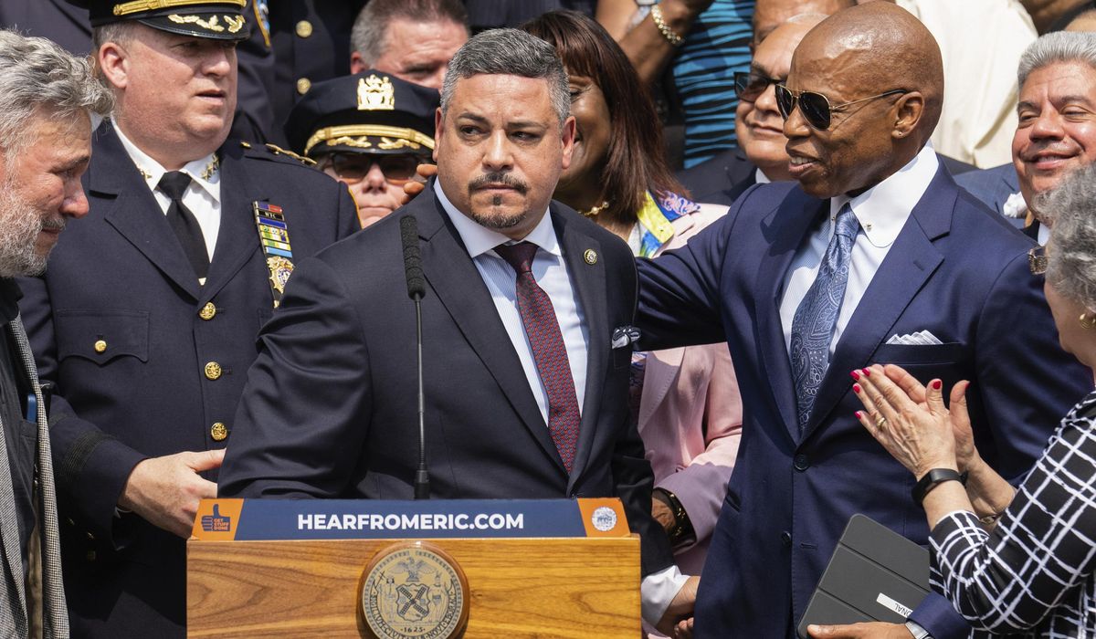 NextImg:Ex-NYPD chiefs allege corruption and cronyism in lawsuits against Mayor Adams and his allies