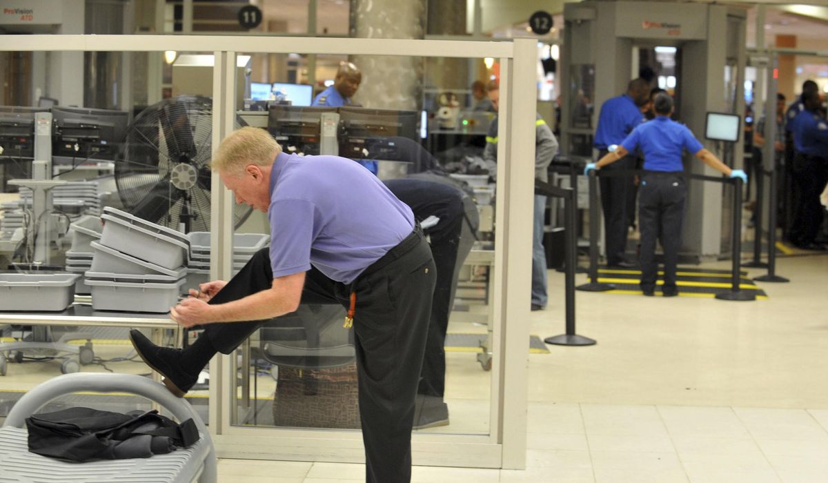NextImg:Travelers may no longer be required to remove shoes before boarding a plane