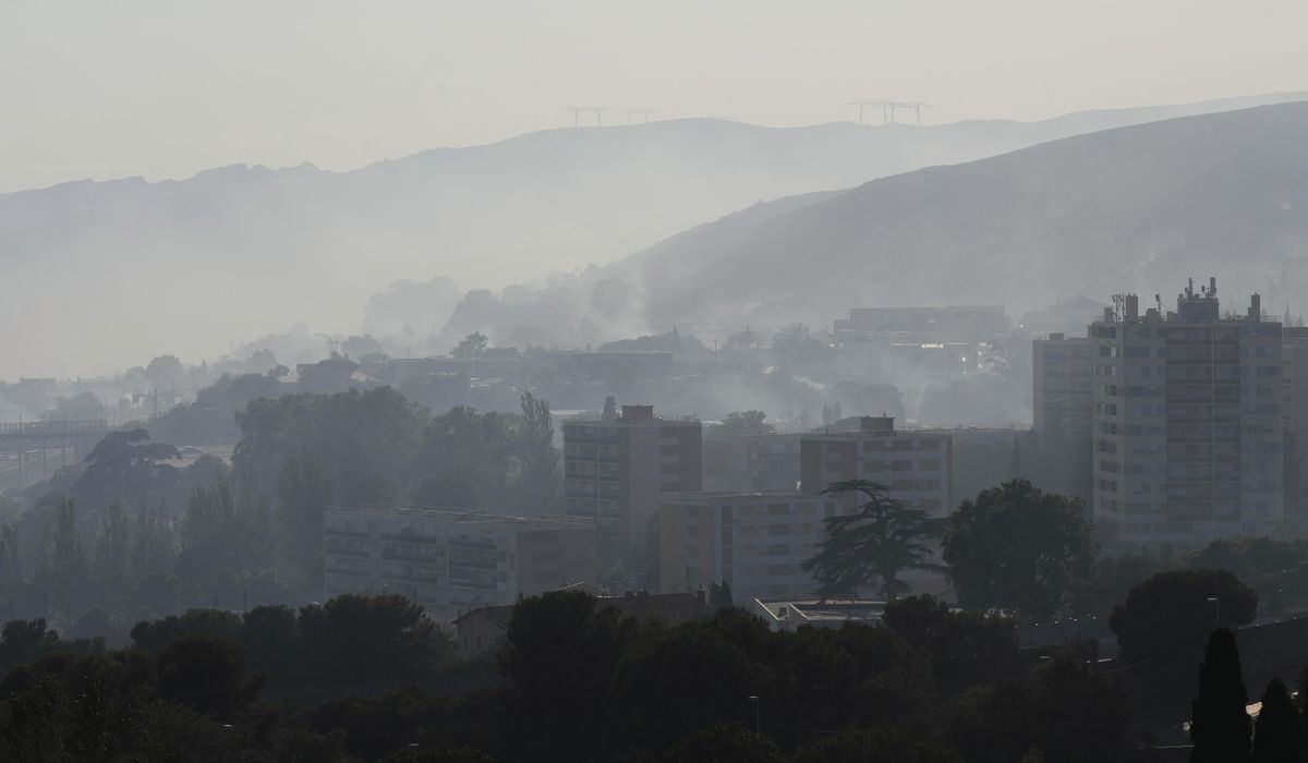 NextImg:A wildfire that reached Marseille is pushed back but not extinguished