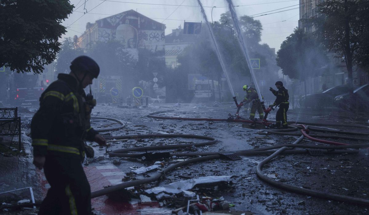 NextImg:Kyiv weathers bombardment from Russia as Europe recommits to defense
