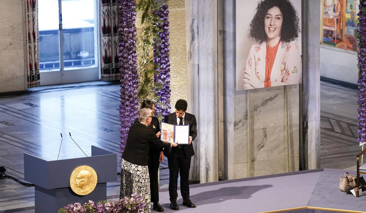 NextImg:Nobel Peace Prize laureate Narges Mohammadi says Iran threatens her life after its war with Israel