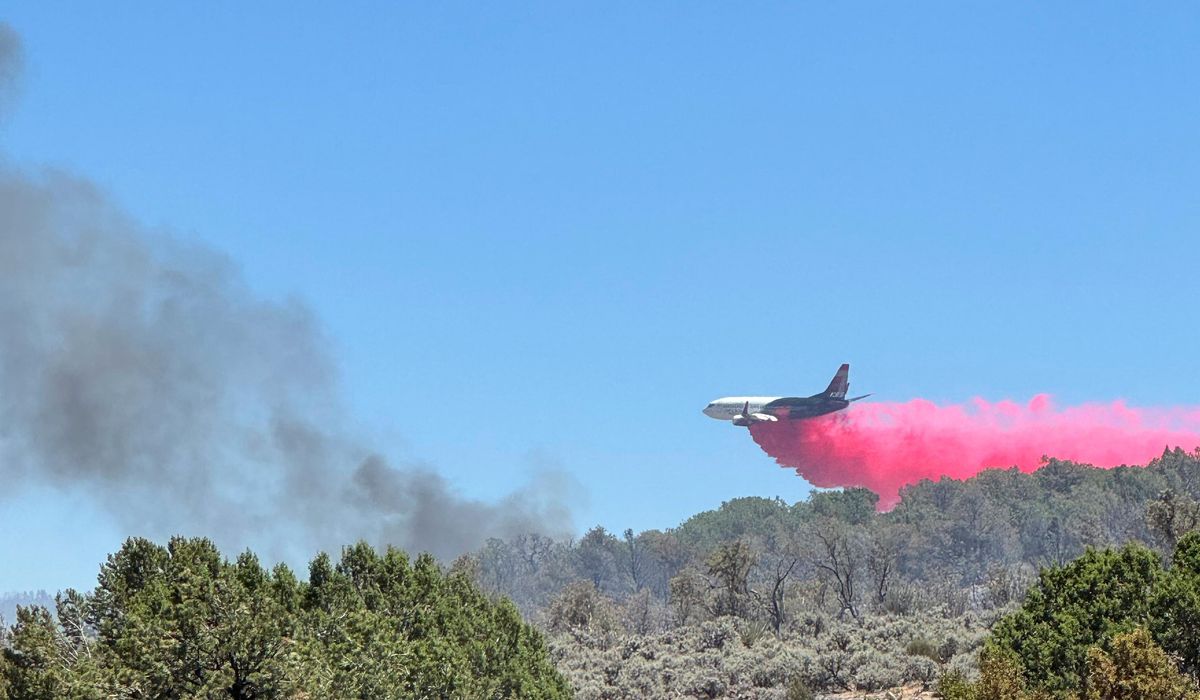 NextImg:An official says a historic Grand Canyon lodge has been destroyed by wildfire