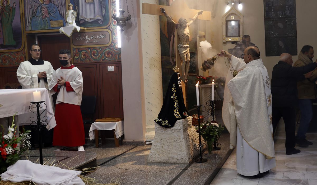 NextImg:2 killed and several injured in Israeli strike on Gaza’s only Catholic church