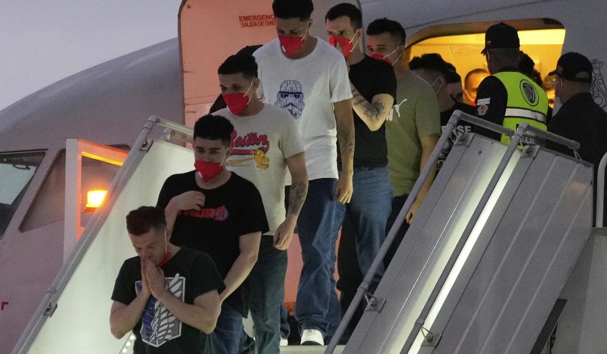 NextImg:Lawyers say Venezuelan migrant ordered returned to U.S. sent to home country under prisoner exchange