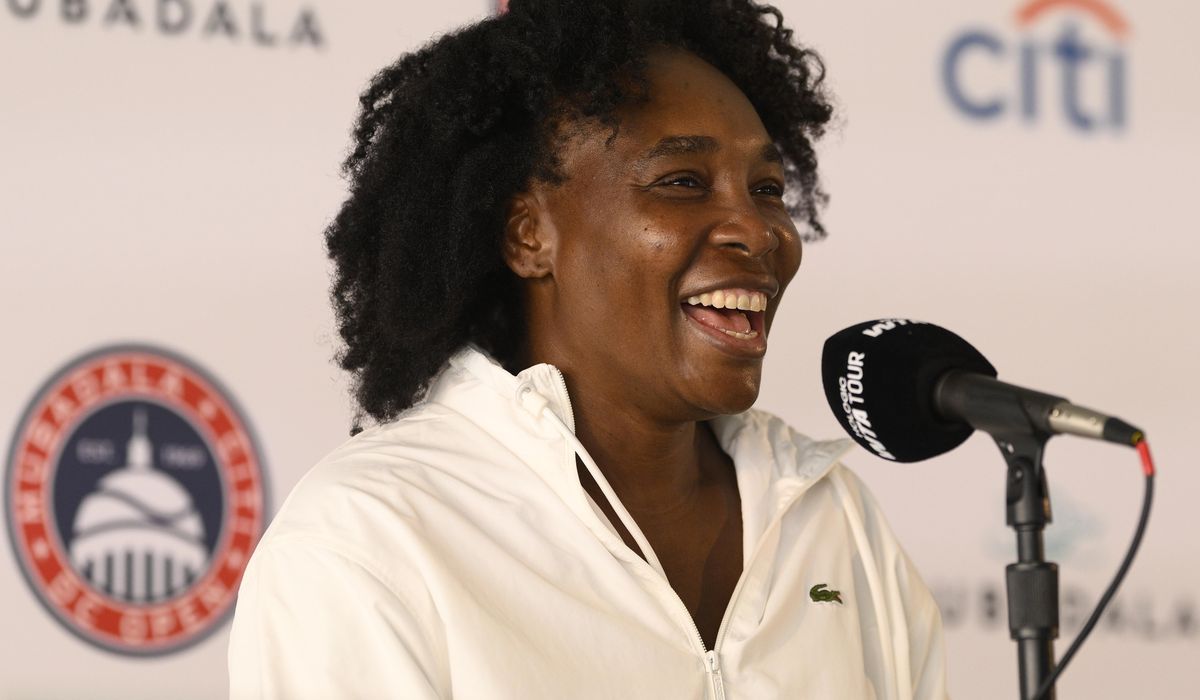 NextImg:Venus Williams is back in tennis and wishes Serena would come out of retirement to join the fun