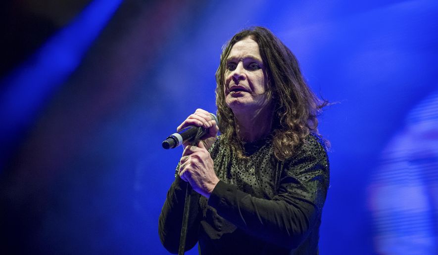 Ozzy Osbourne, of Black Sabbath, performs at Ozzfest in San Bernardino, Calif., on Sept. 24, 2016. (Amy Harris/Invision/AP) **FILE**
