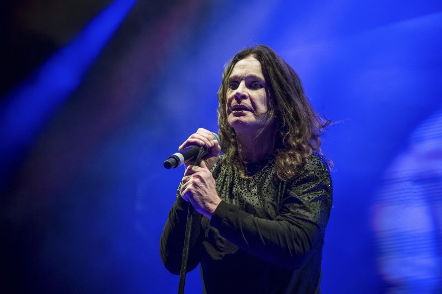 Ozzy Osbourne, of Black Sabbath, performs at Ozzfest in San Bernardino, Calif., on Sept. 24, 2016. (Amy Harris/Invision/AP) **FILE**