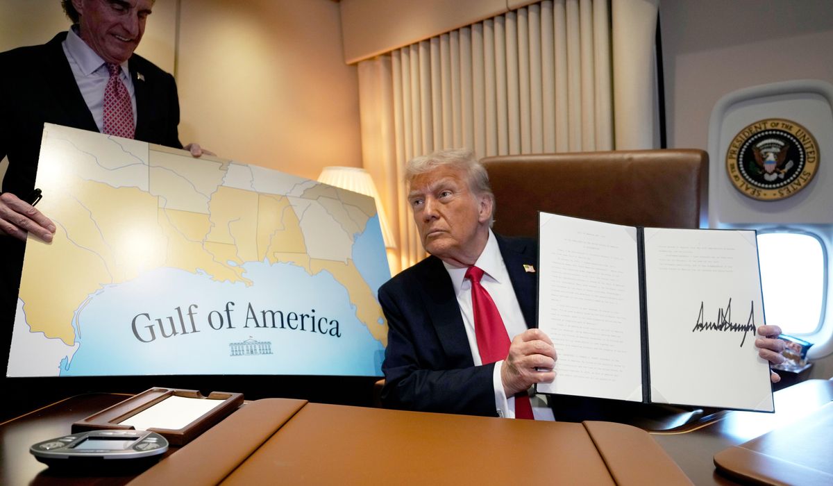 NextImg:Trump likes renaming people, places and things. He’s not the first to deploy that perk of power