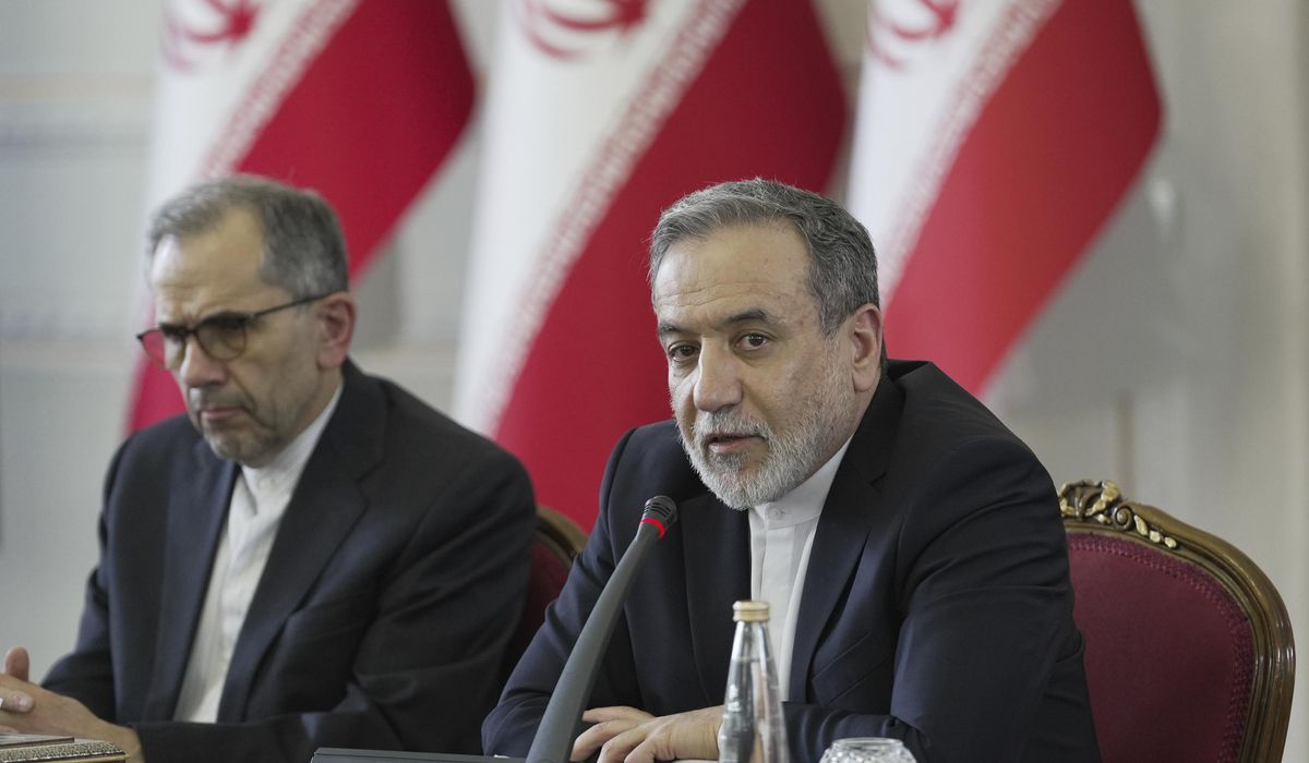 NextImg:Iran’s Foreign Minister Abbas Araghchi says no current plan for future U.S. talks