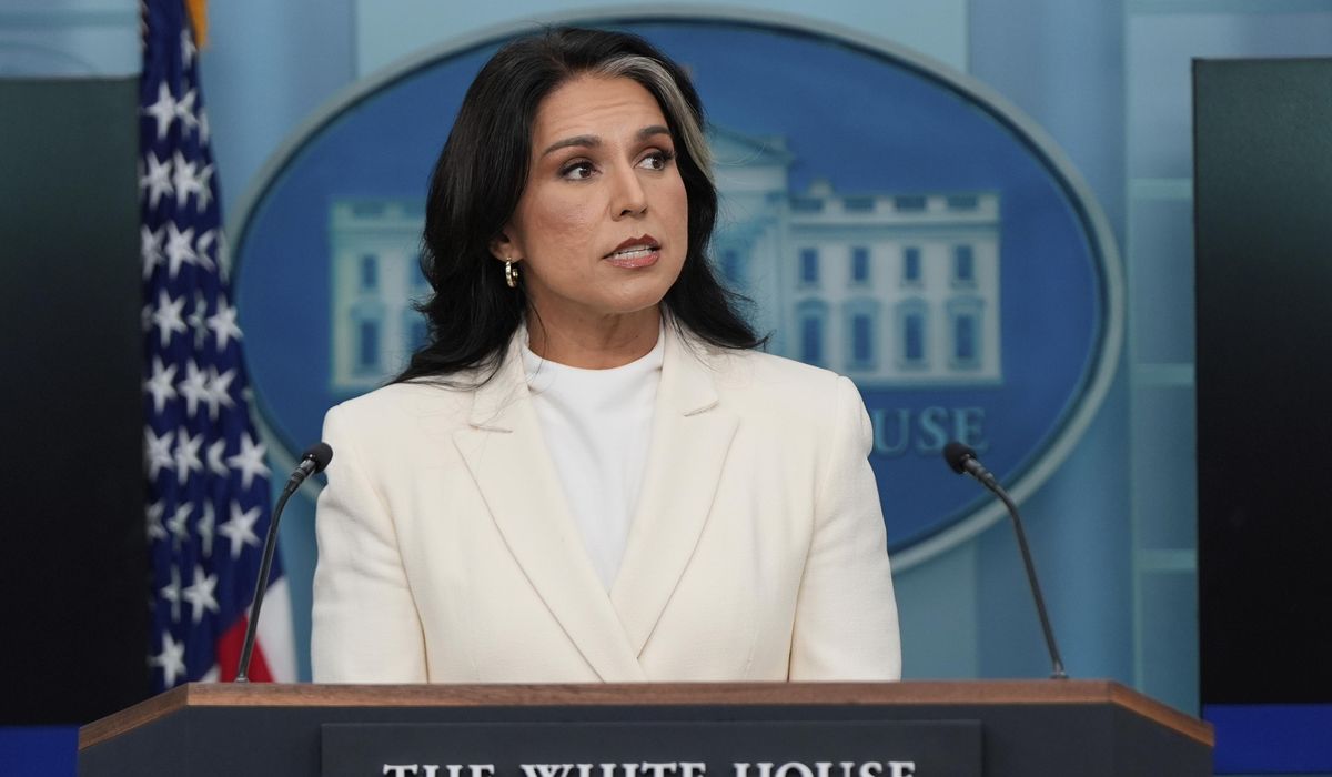 NextImg:National intel chief Tulsi Gabbard strips security clearances from 37 current and former officials
