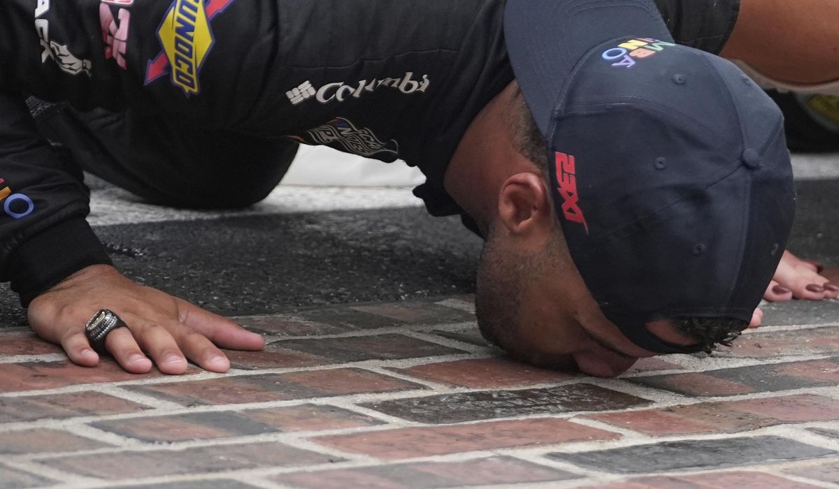 NextImg:Wallace takes Brickyard 500 to be first Black driver to win major race on Indianapolis’ oval