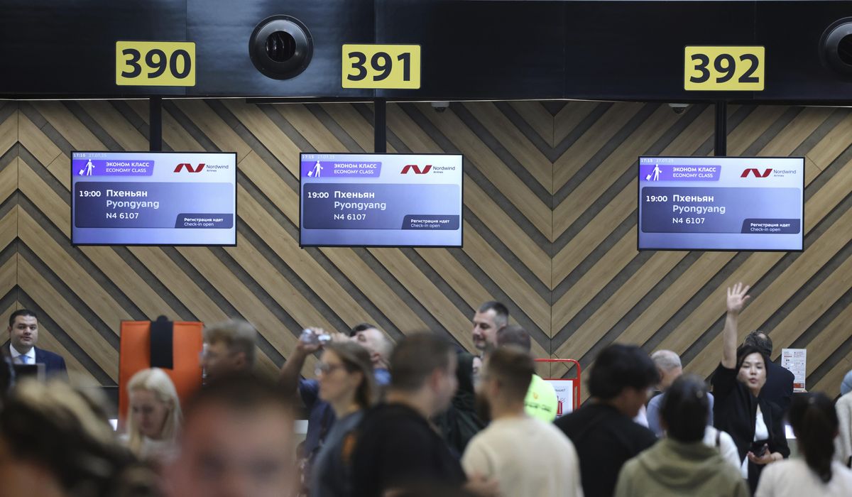 NextImg:Russia starts direct commercial flights between Moscow and Pyongyang