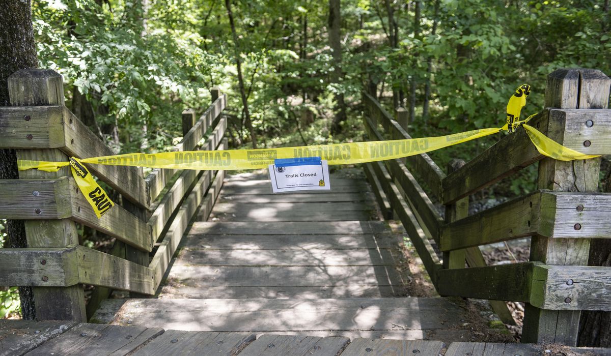 NextImg:Arkansas teacher charged with killing couple who were hiking in Devil’s Den with their kids