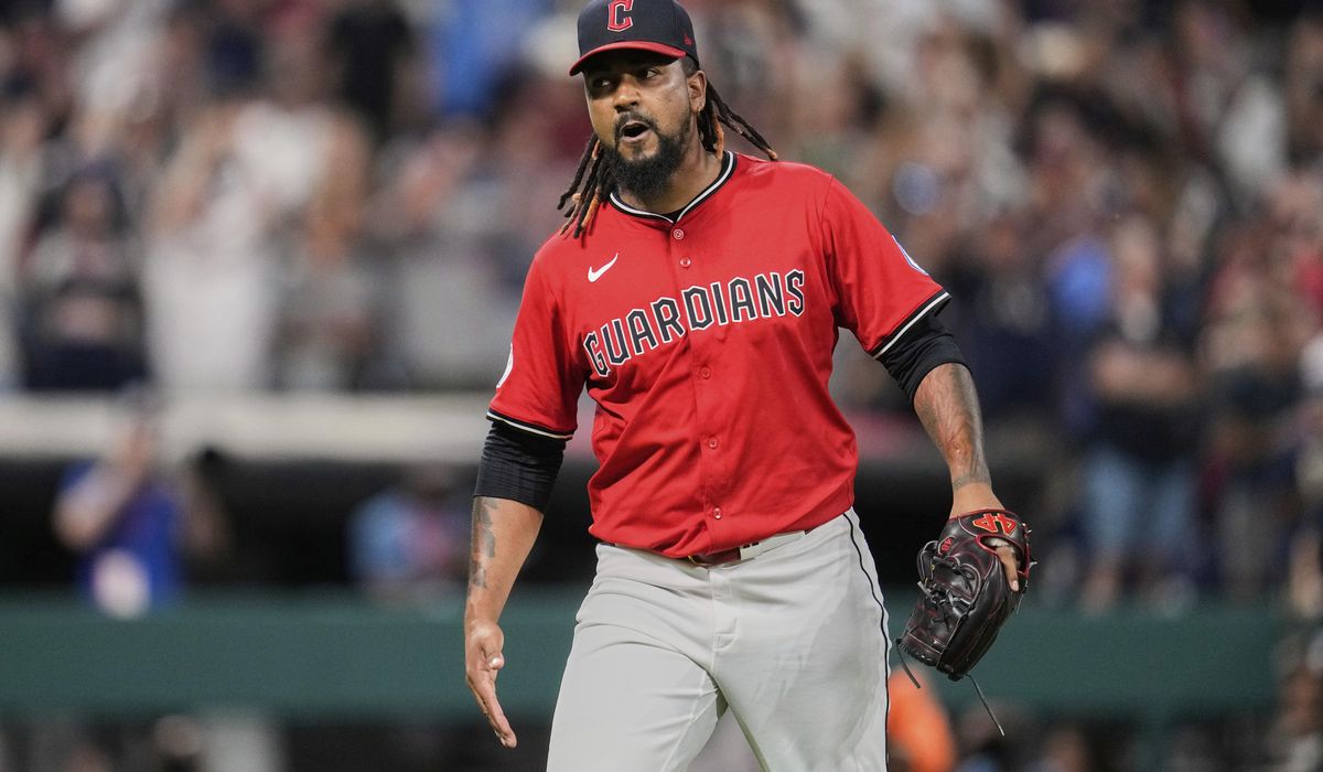 NextImg:Guardians closer Clase placed on paid leave as part of MLB sports betting probe