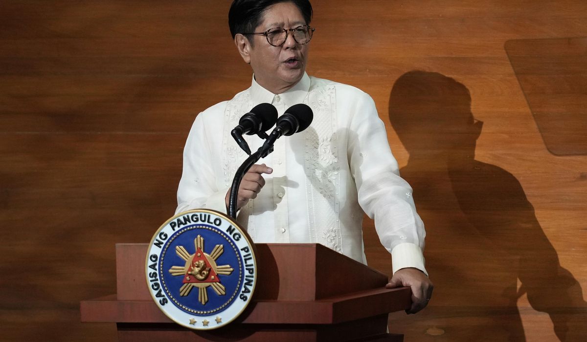 NextImg:Marcos says stronger alliances make Philippines safer amid China tensions, pledges reforms at home