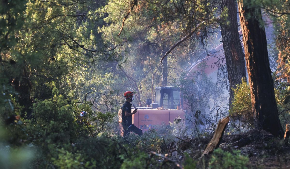 NextImg:Torrential rainstorms batter Romania as Turkey and Albania battle wildfires