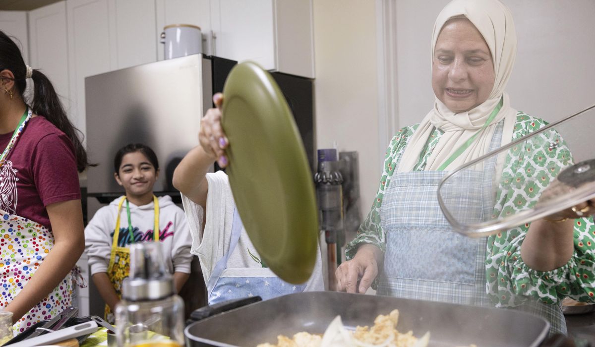 NextImg:At this summer camp run by grandmas, kids learn cooking skills and life advice