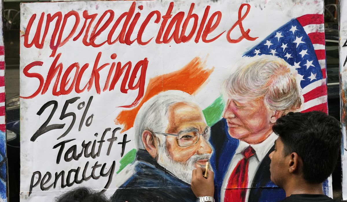NextImg:Trump hits India with extra 25% tariff for purchasing Russian oil, doubling total U.S. levies