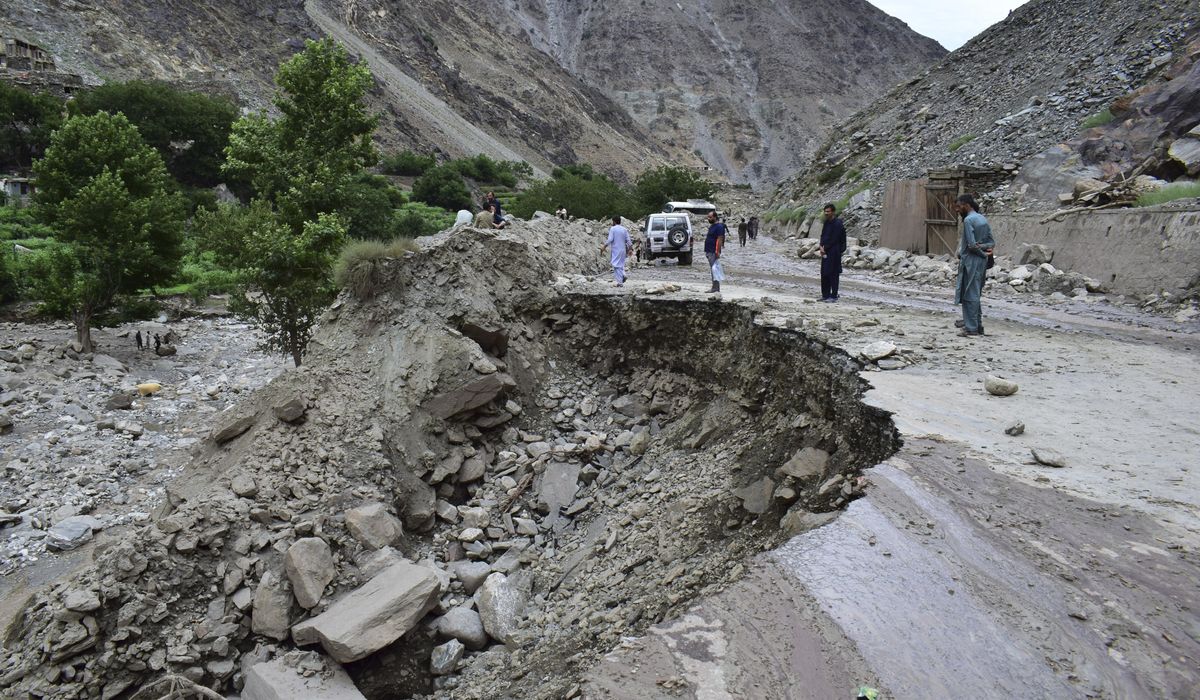 NextImg:Rescuers call off search for 11 people presumed dead in Pakistan floods