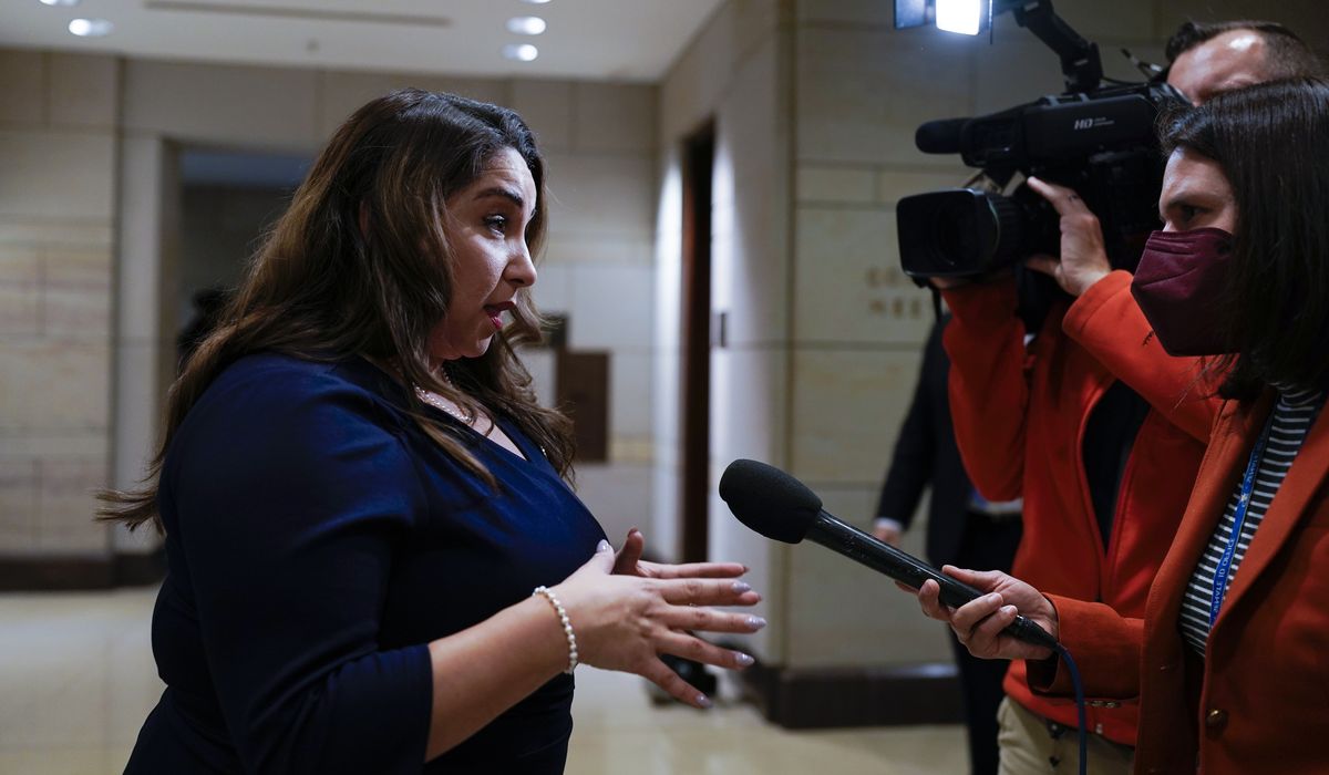 NextImg:‘Squad’ member Rep. Delia Ramirez puts America second at gathering in Mexico City