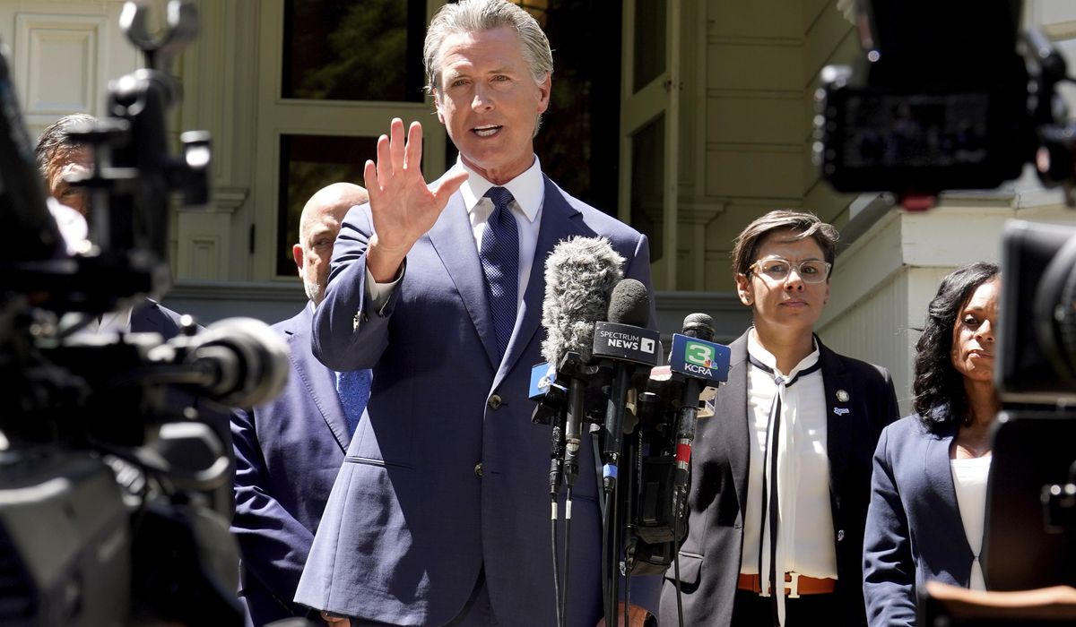 NextImg:Gov. Newsom vows to ‘nullify’ Texas with 5 more Democratic seats in California