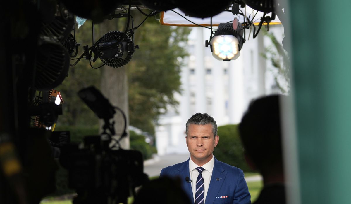 NextImg:Hegseth reposts video on social media featuring pastors saying women shouldn’t be allowed to vote