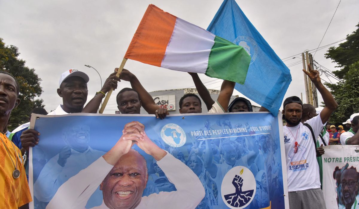 NextImg:Thousands in the Ivory Coast protest the exclusion of opposition leaders from election