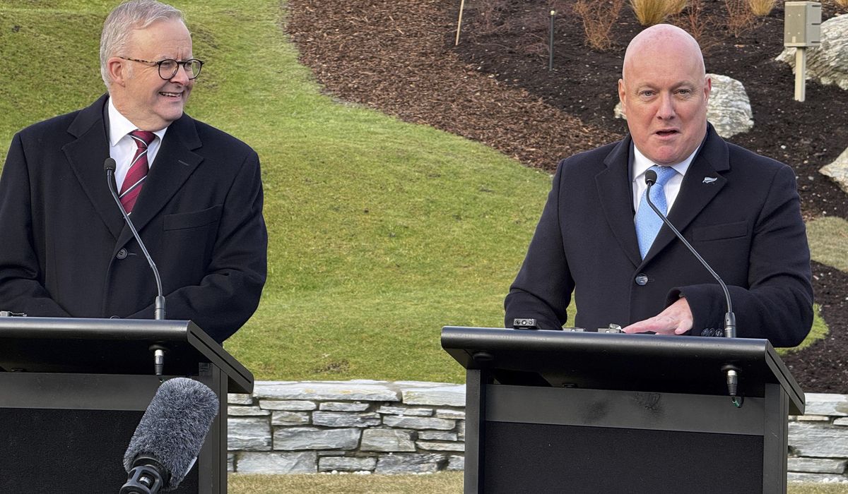 NextImg:New Zealand and Australia seek closer military ties following Chinese live-fire naval exercise