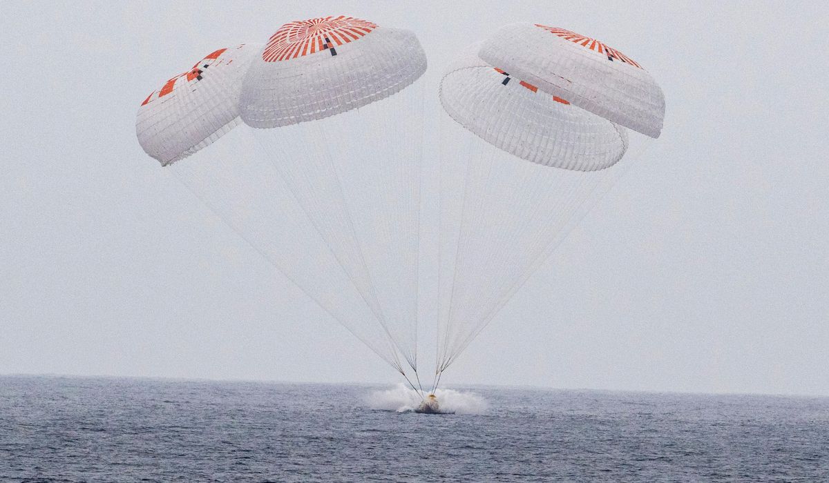 NextImg:Astronauts return to Earth with SpaceX after 5 months at the International Space Station