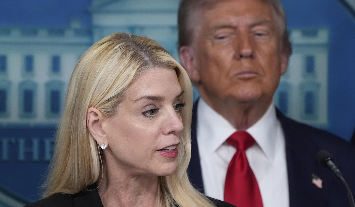 NextImg:Trump pressures Attorney General Pam Bondi to go after his political foes