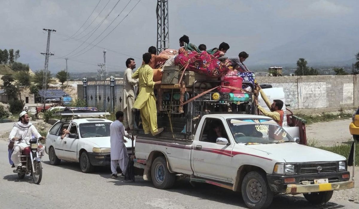 NextImg:Mortar kills 2 children and their mother in northwest Pakistan where troops are targeting militants