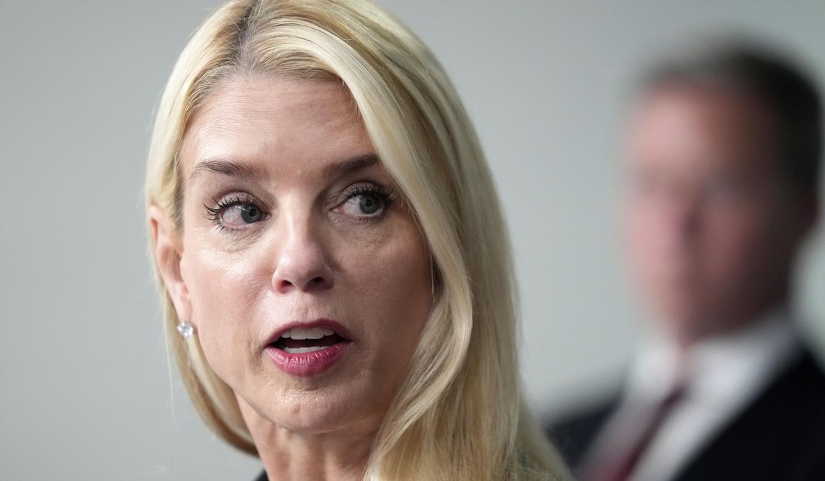 NextImg:Bondi fires DOJ employee for flipping off, cussing at National Guard troops