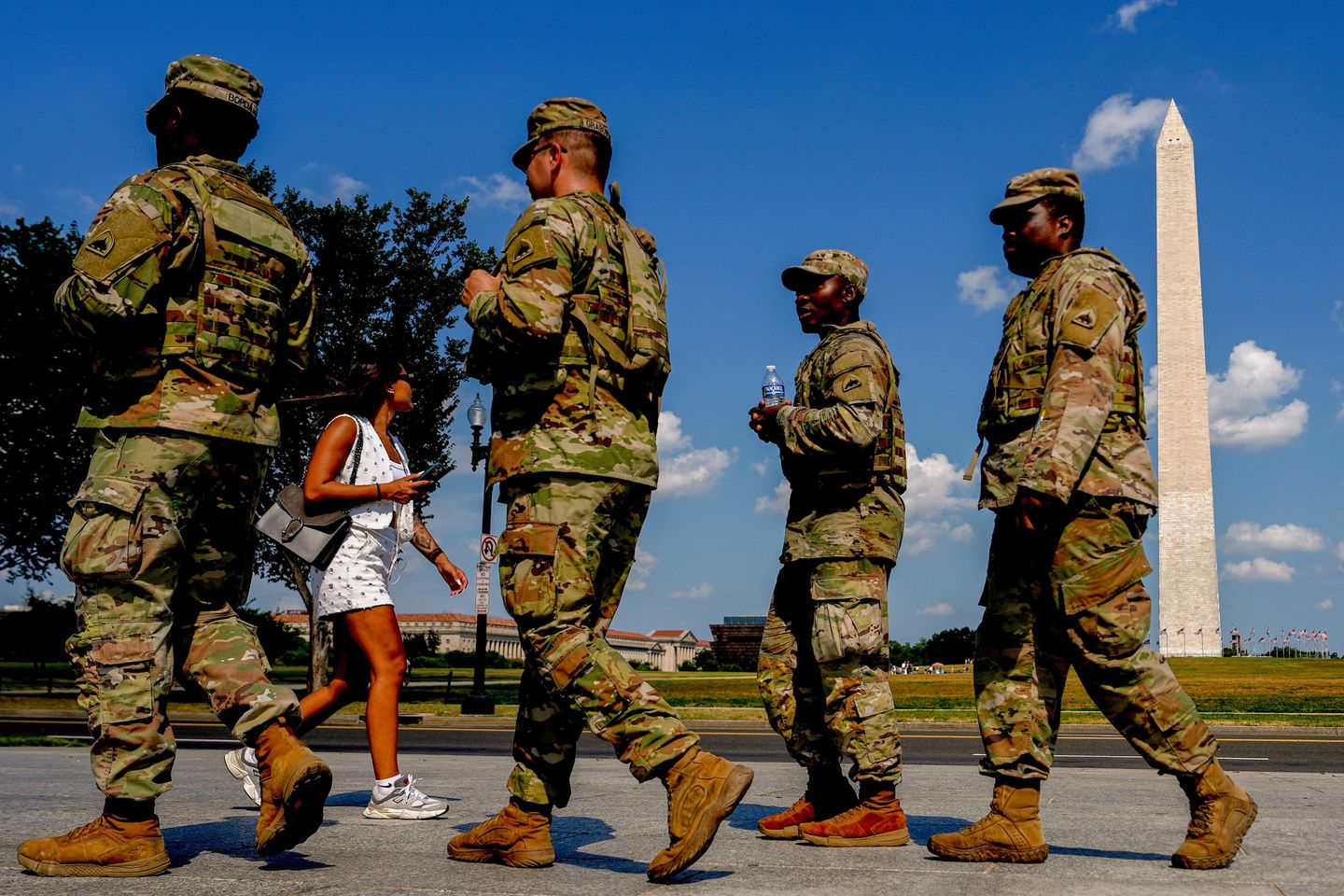 Republican States Deploy National Guard Troops to Washington, D.C.