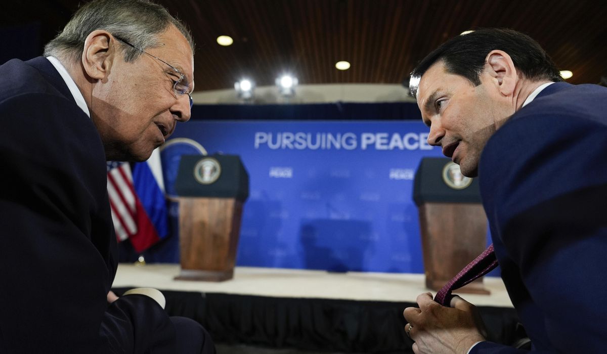 NextImg:Secretary of State Marco Rubio says Russia-Ukraine peace deal is ‘a long ways off’