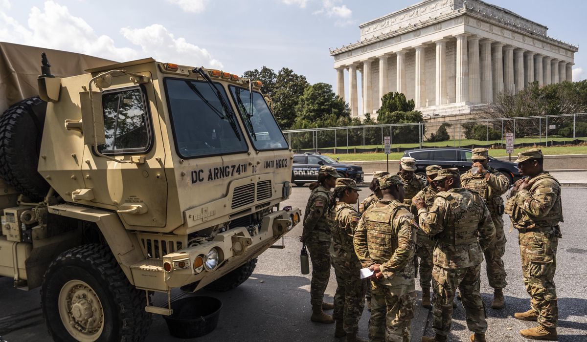 NextImg:D.C. receiving more National Guardsmen from Louisiana, Mississippi, Tennessee