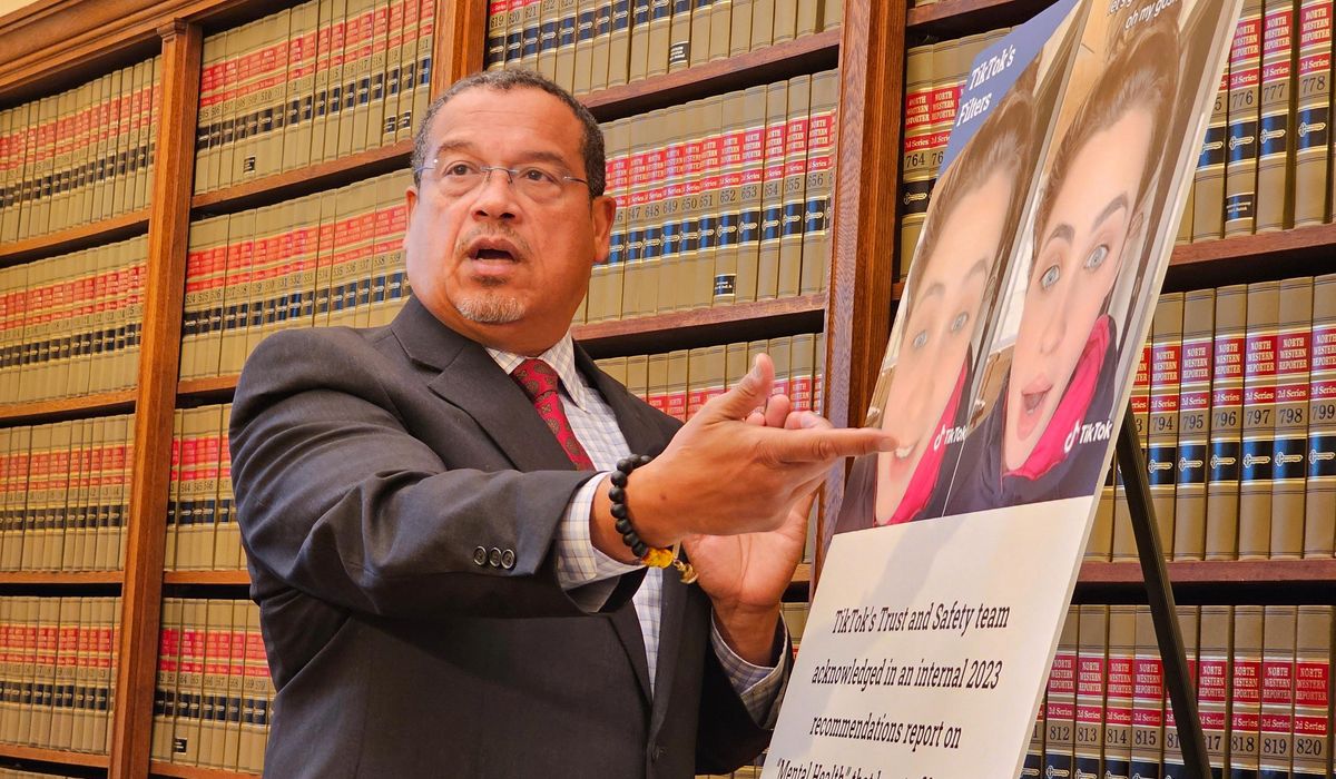NextImg:Minnesota attorney general sues TikTok for ‘preying on young people’ with algorithms