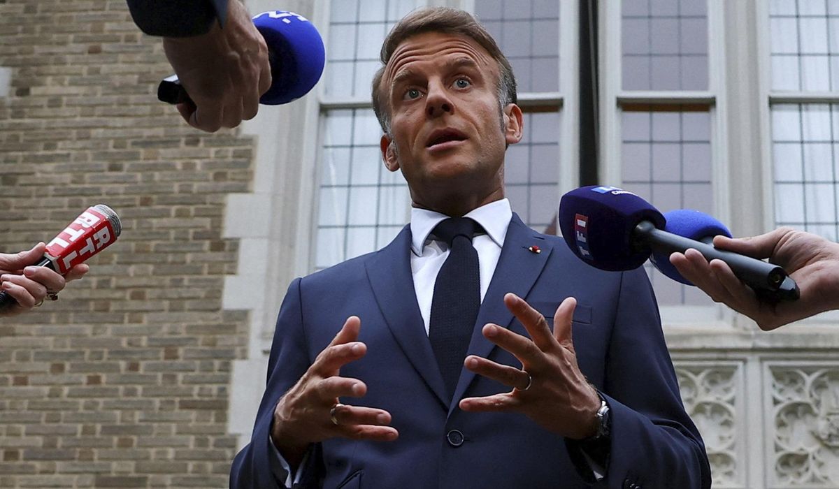 NextImg:Macron denounces Netanyahu’s ‘abject’ remarks that he fueled antisemitism