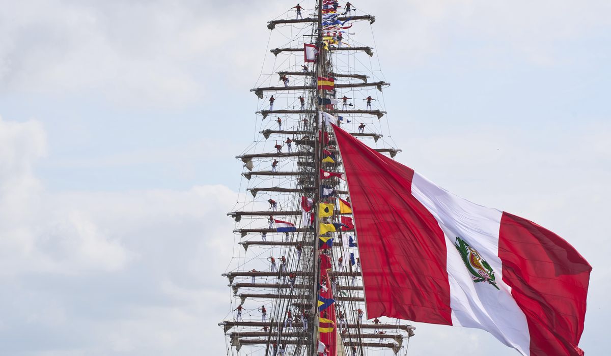NextImg:Hundreds of historic tall ships are arriving in Amsterdam for a maritime festival