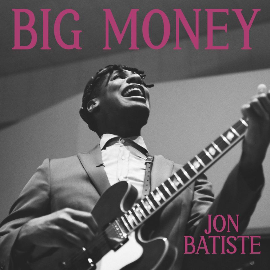 This album cover image released by Interscope/Verve shows "Big Money" by Jon Batiste. (Interscope/Verve via AP)