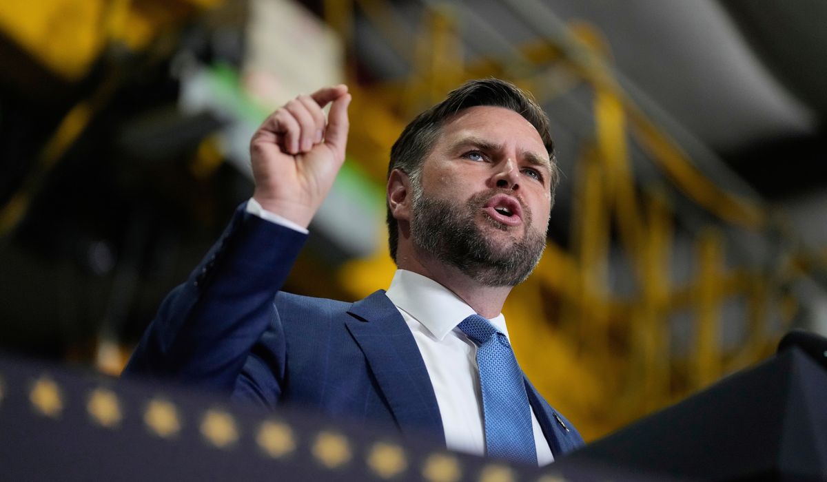 NextImg:VP Vance heralds Trump tax cuts in Georgia, calls Democratic Sen. Jon Ossoff ‘far-left liberal’