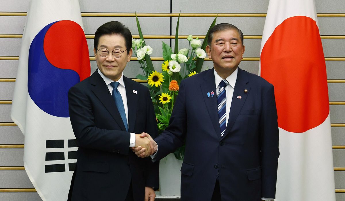 NextImg:South Korea’s president highlights friendly ties in Japan before key summit with Trump