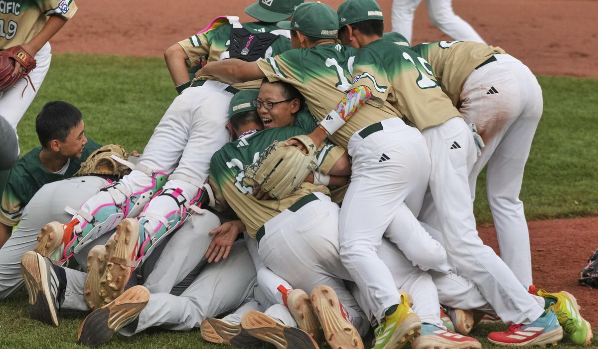 NextImg:Taiwan blanks Nevada to win its first Little League World Series title since 1996