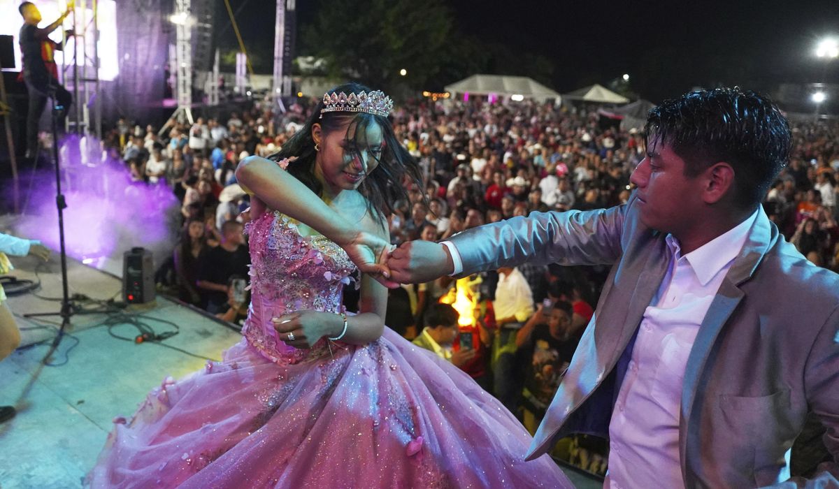 NextImg:From empty party to an all-night stadium bash, a Mexican teen’s 15th birthday goes viral