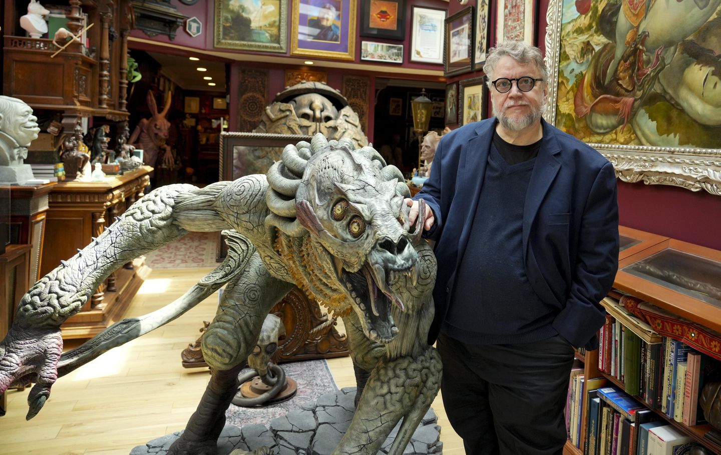 Guillermo del Toro auctions rare Frankenstein art worth $300,000 after wildfire scare