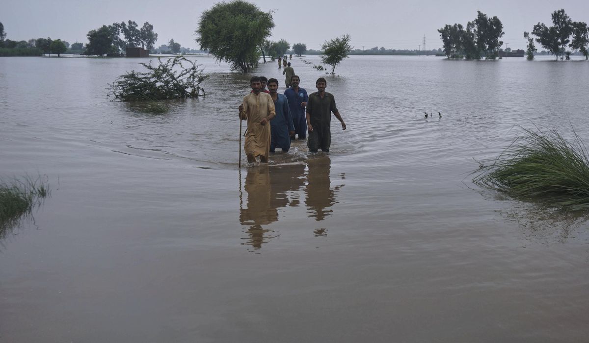 NextImg:Pakistan’s Punjab province battered by its biggest flood with 2 million people at risk