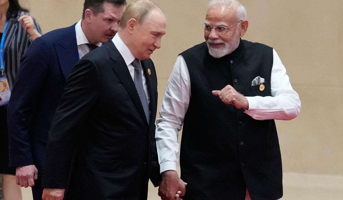 NextImg:Trump lashes out over ‘one-sided’ trade with India as Narendra Modi embraces Putin, Xi