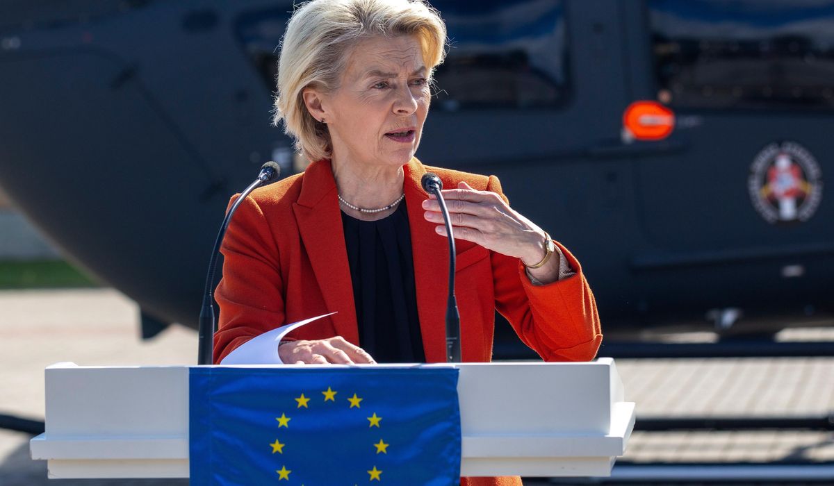 NextImg:Russia is suspected of jamming navigation on EU leader’s plane above Bulgaria, an official says