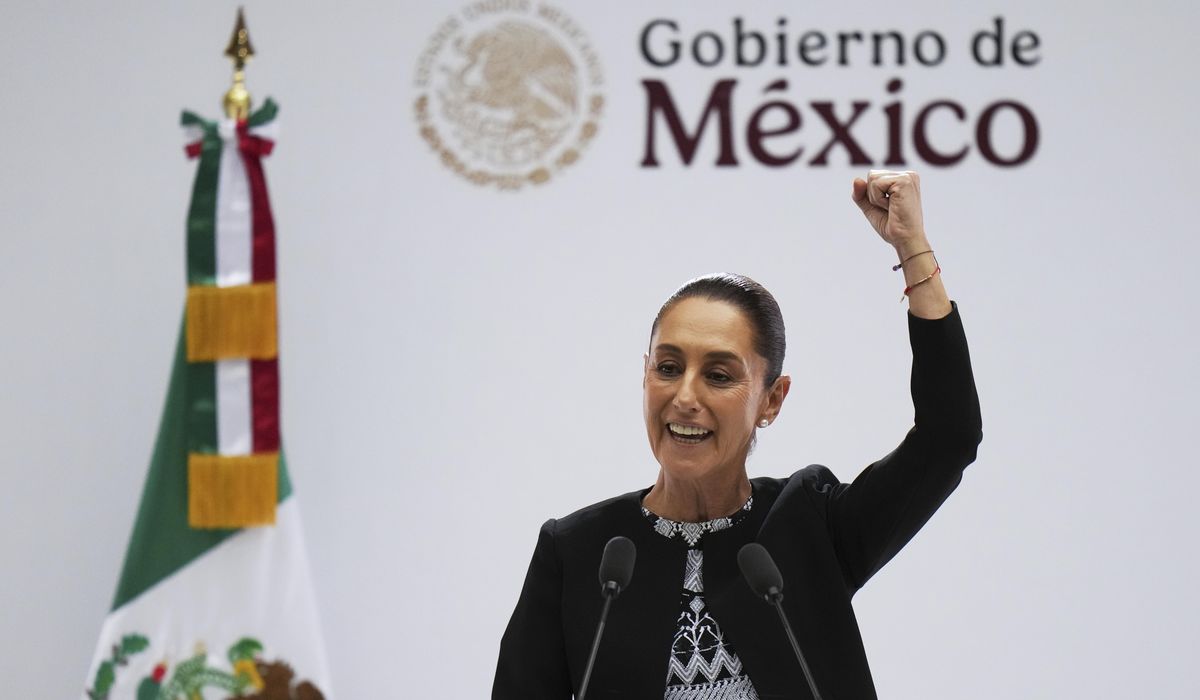 NextImg:From Trump to social programs: Mexico’s first female president takes stock after a year in office