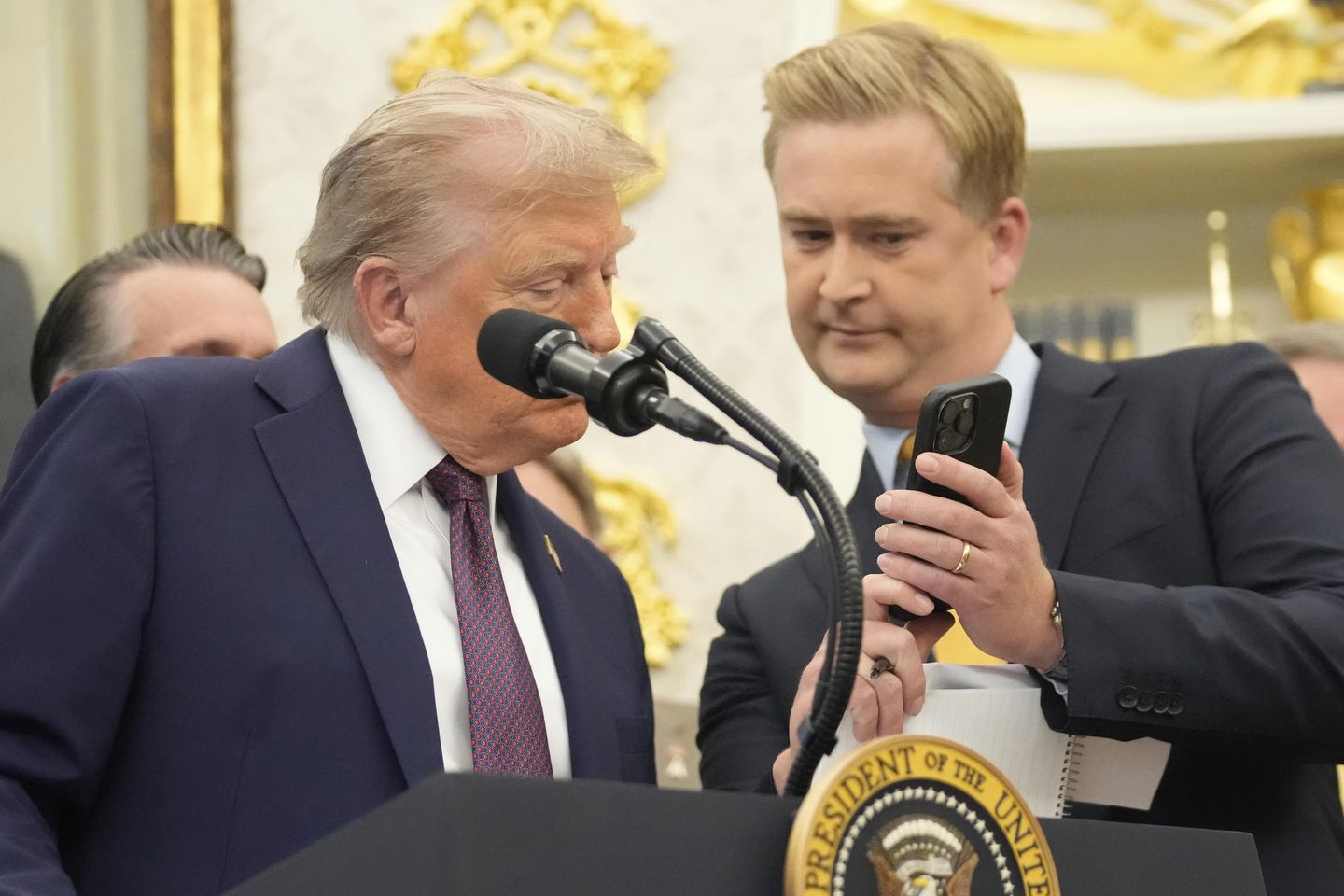 Trump says video showing items thrown from White House is AI after his team indicates it's real